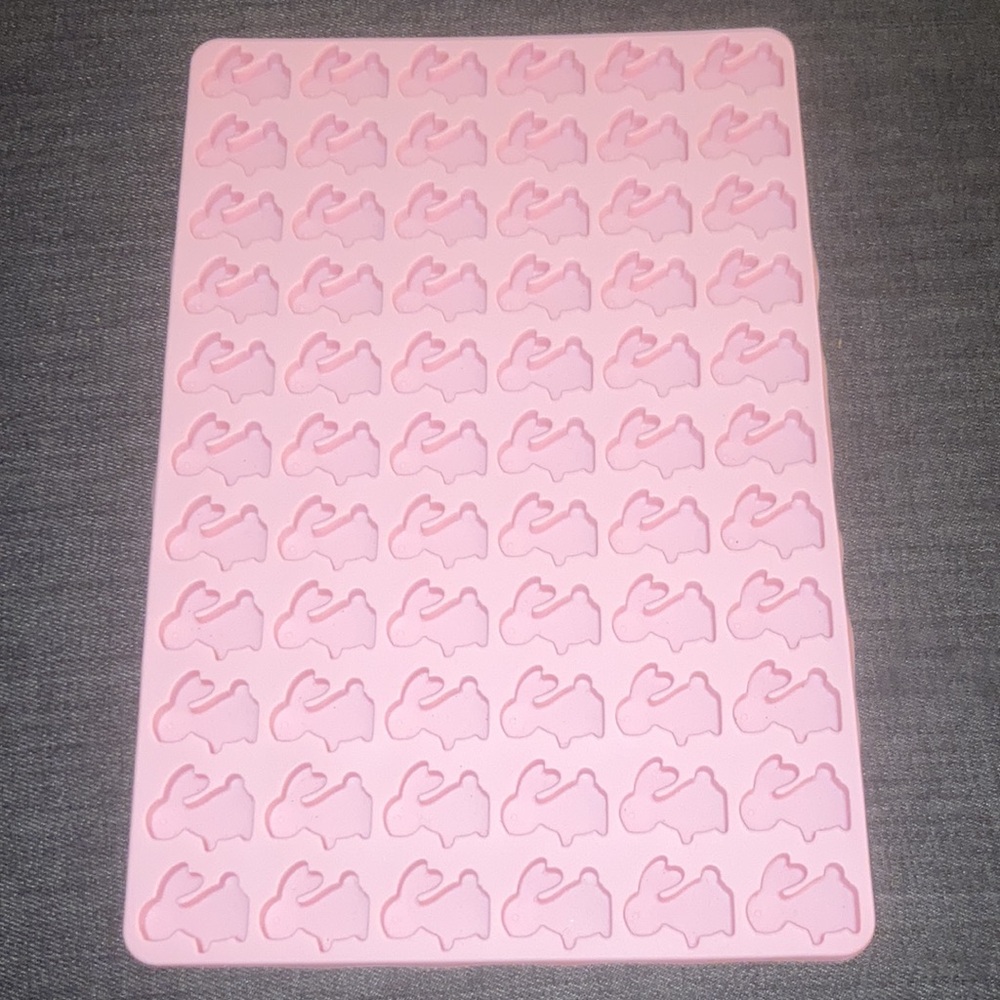 Silicone Bunny Mold 66 Mini Shape Chocolate Candy Molds